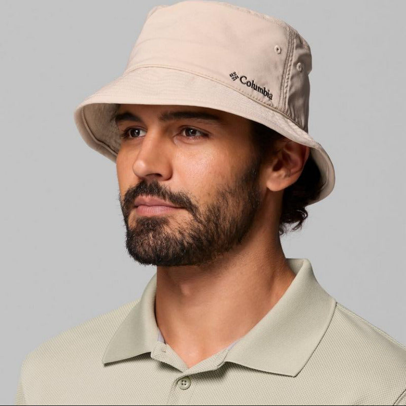 Columbia Cappello Bucket Hat Pine Mountain II Unisex Beige - 2121091271