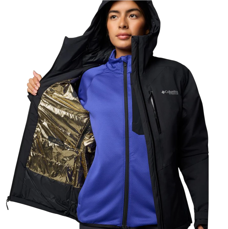 Columbia Giacca Imbottita Donna Explorers Edge™ II WP5949-010 Nera