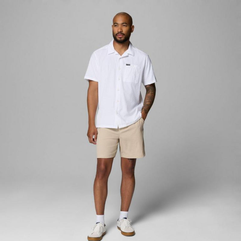 Columbia Pantaloncini Hiking Utilizer Uomo Beige - 2157421271