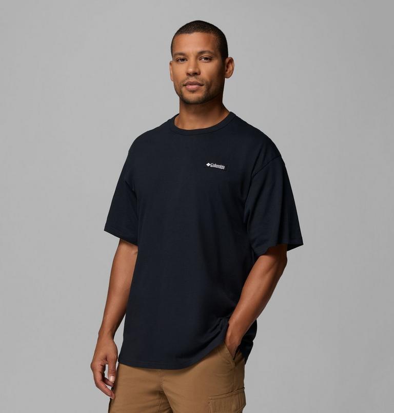 Columbia T-shirt Uomo CSC Heavyweight Grafica Nera - 2155041010