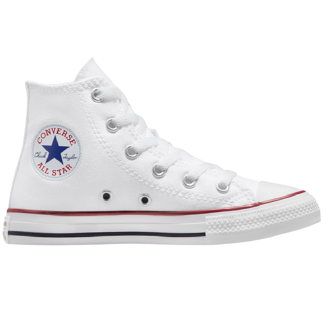 Converse All Star Chuck Taylor Classic Junior Tela 3J253C | Sneakers alta bianca