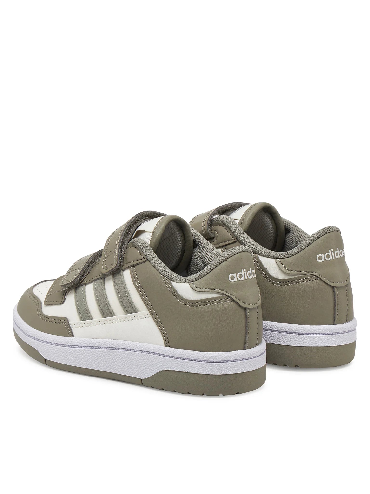 Adidas scarpa sneakers junior con strappo Rapid Court CF C JP7653 verde