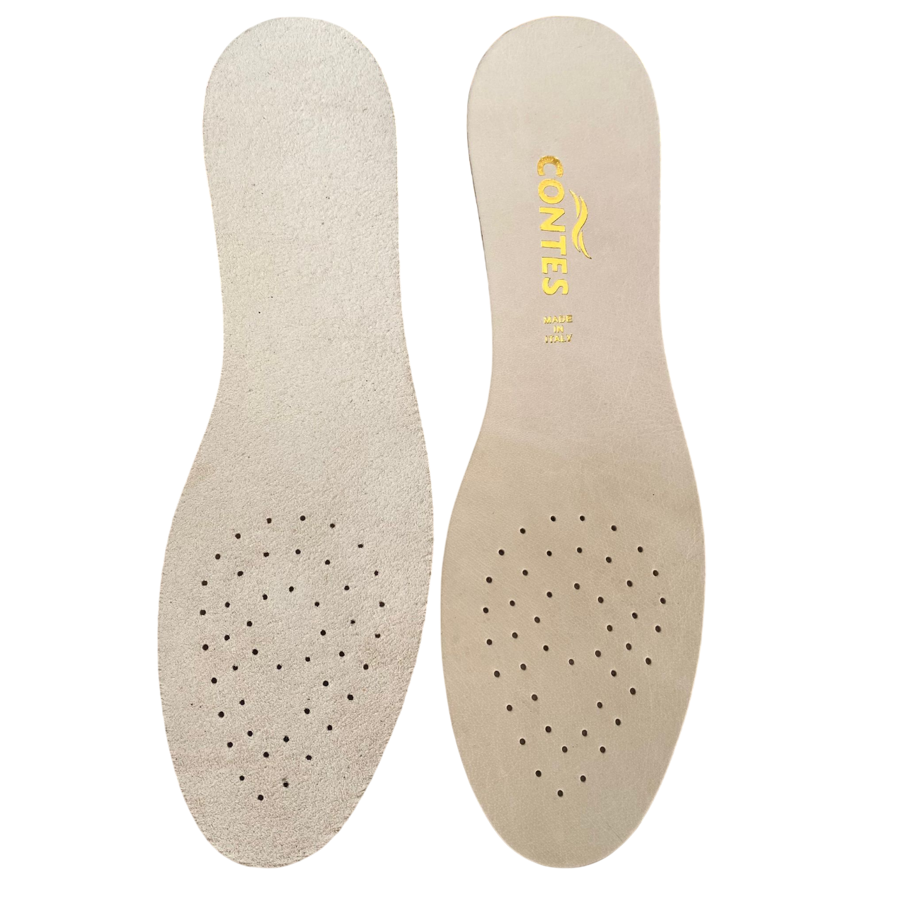 Contes Buffalo Leather Perforated Vegetable Insole 200/BUF | Absorbent and Natural