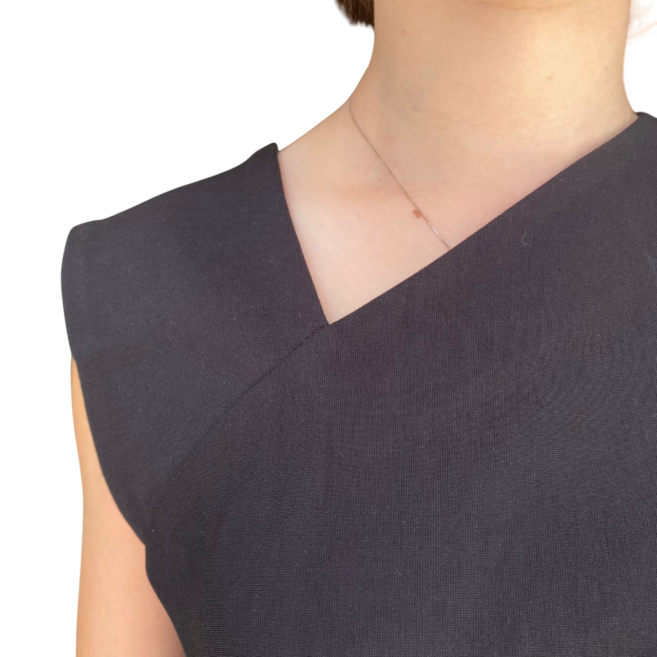 Yes Zee Abito Lungo Nero Donna 1432A037