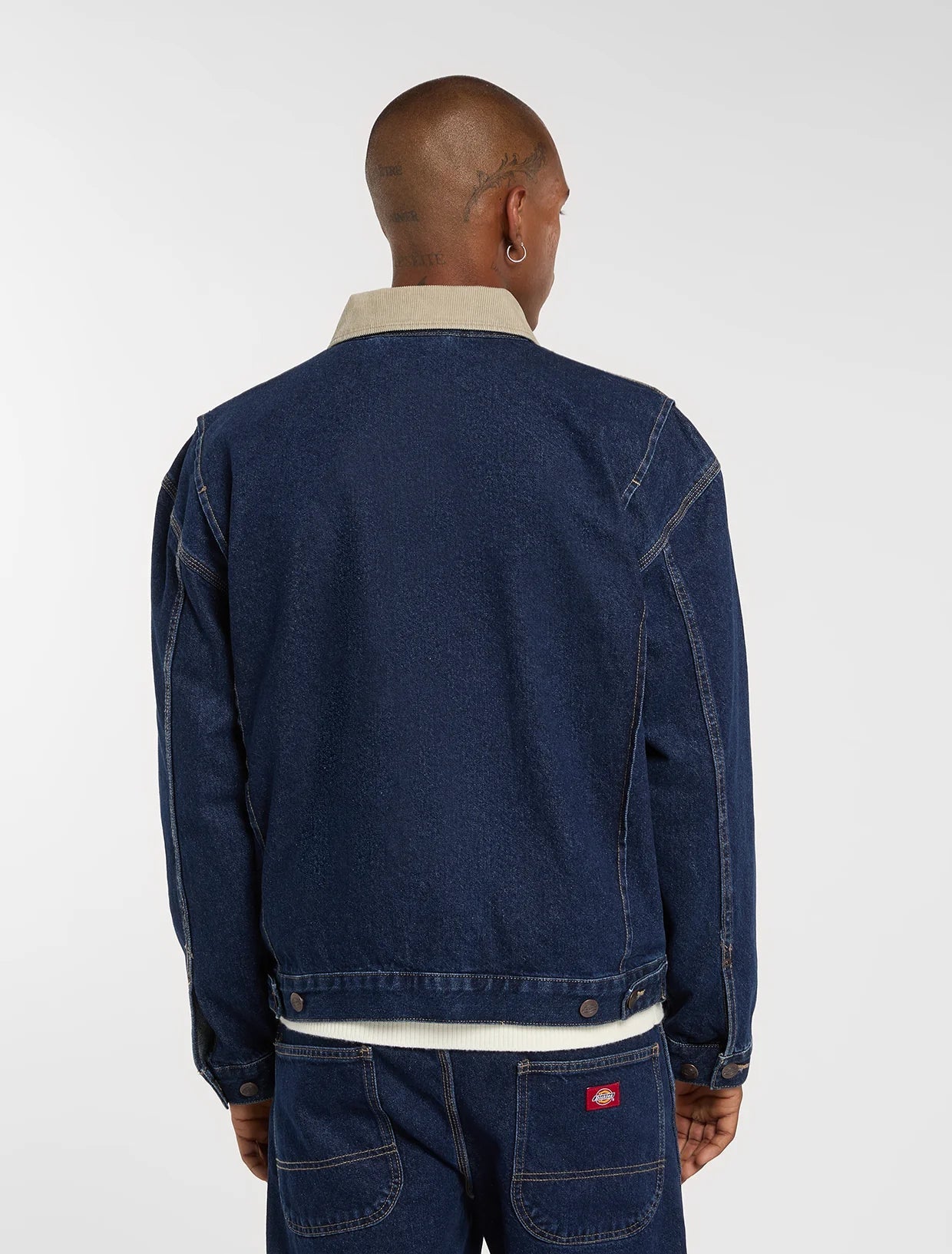 Dickies Giubbino in Jeans da Uomo Painter DK0A88EG0DD1 Blu