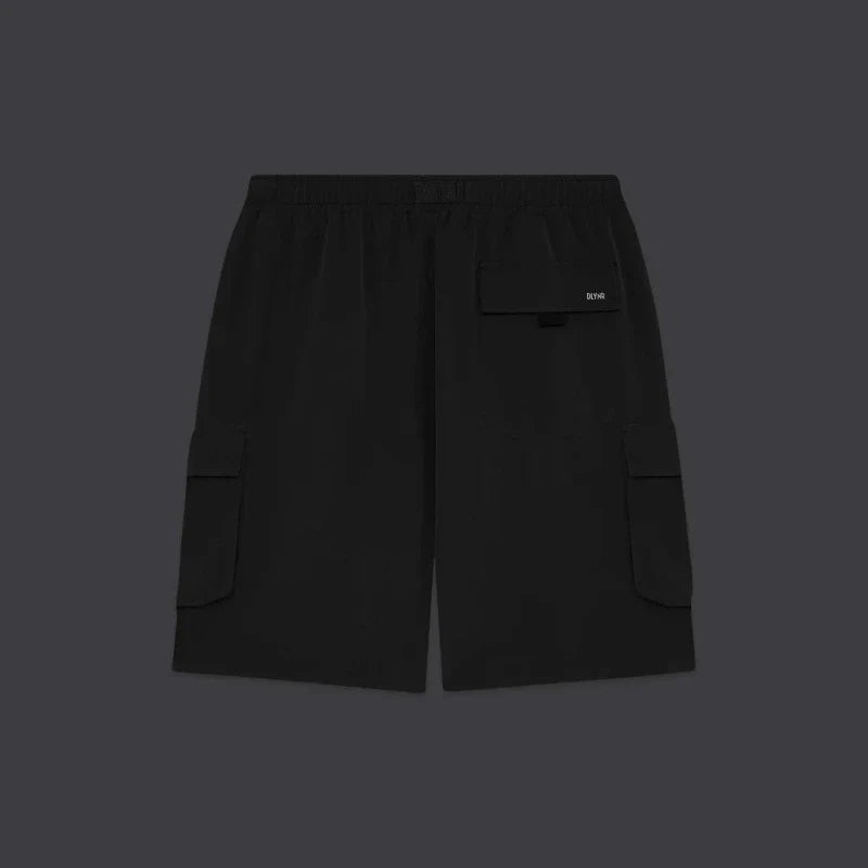 Dolly Noire Techno Cargo Shorts Uomo Nero PA144-PO-01