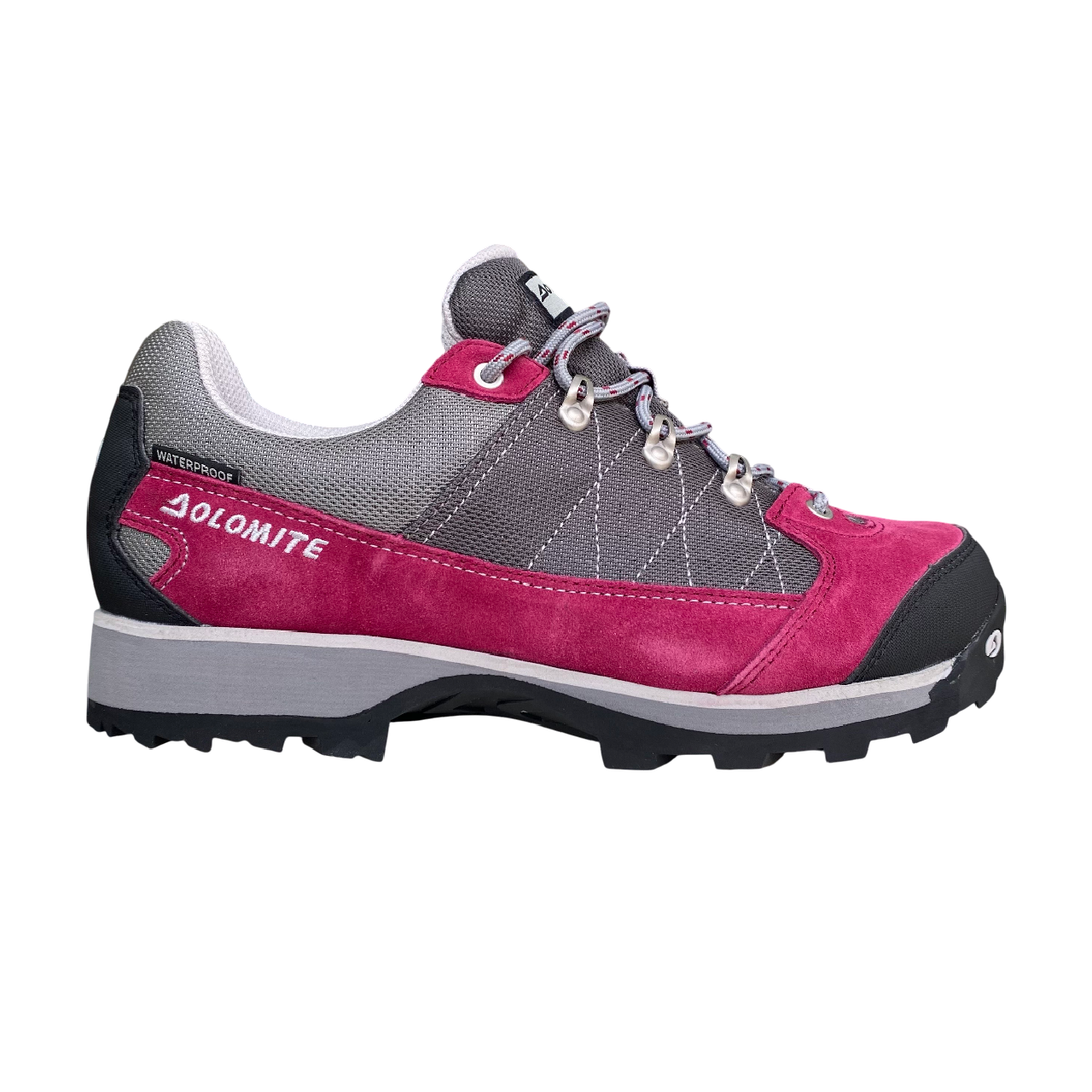 Dolomite Women's Davos Low 250519 Hiking Shoe Pink-Dark Grey