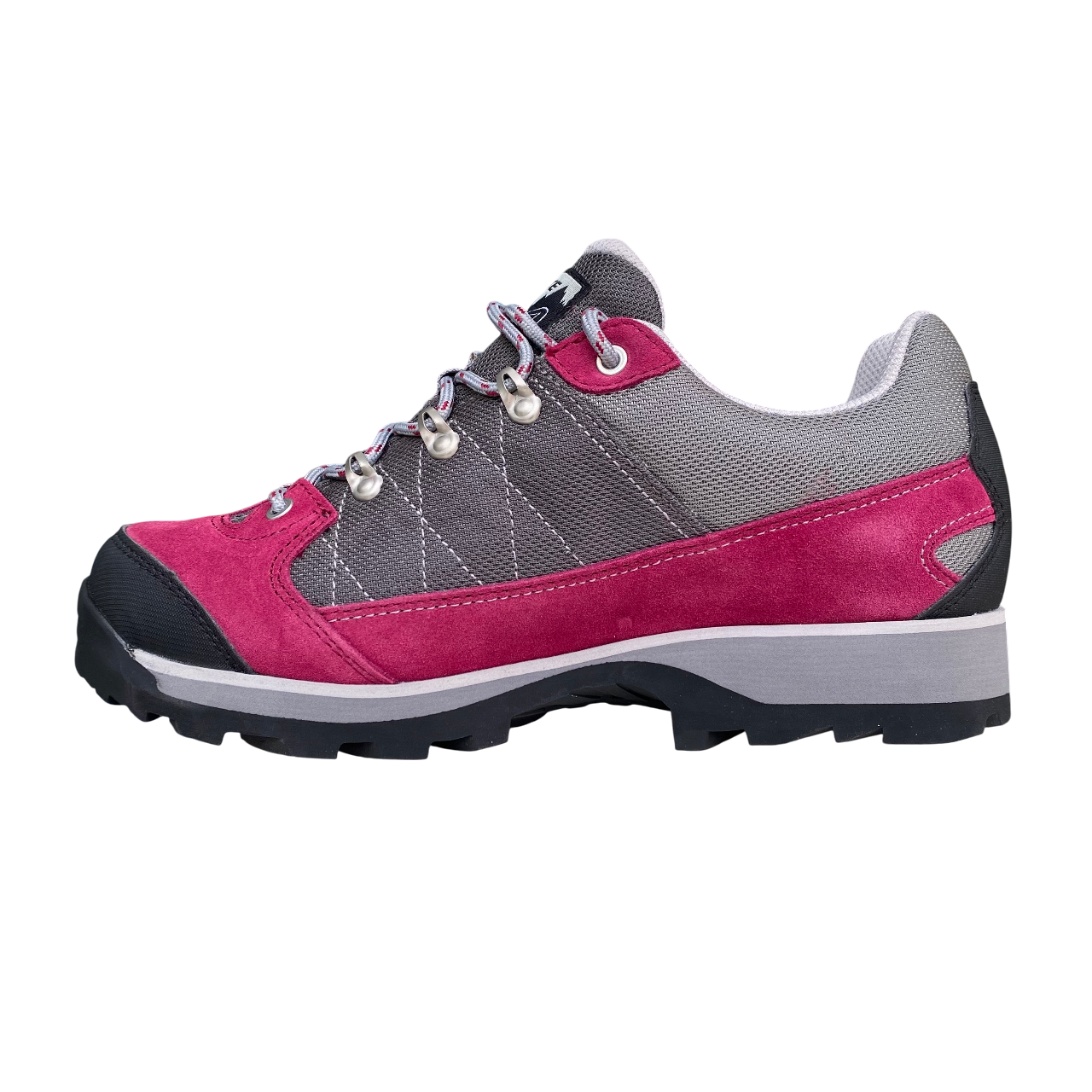 Dolomite Women's Davos Low 250519 Hiking Shoe Pink-Dark Grey