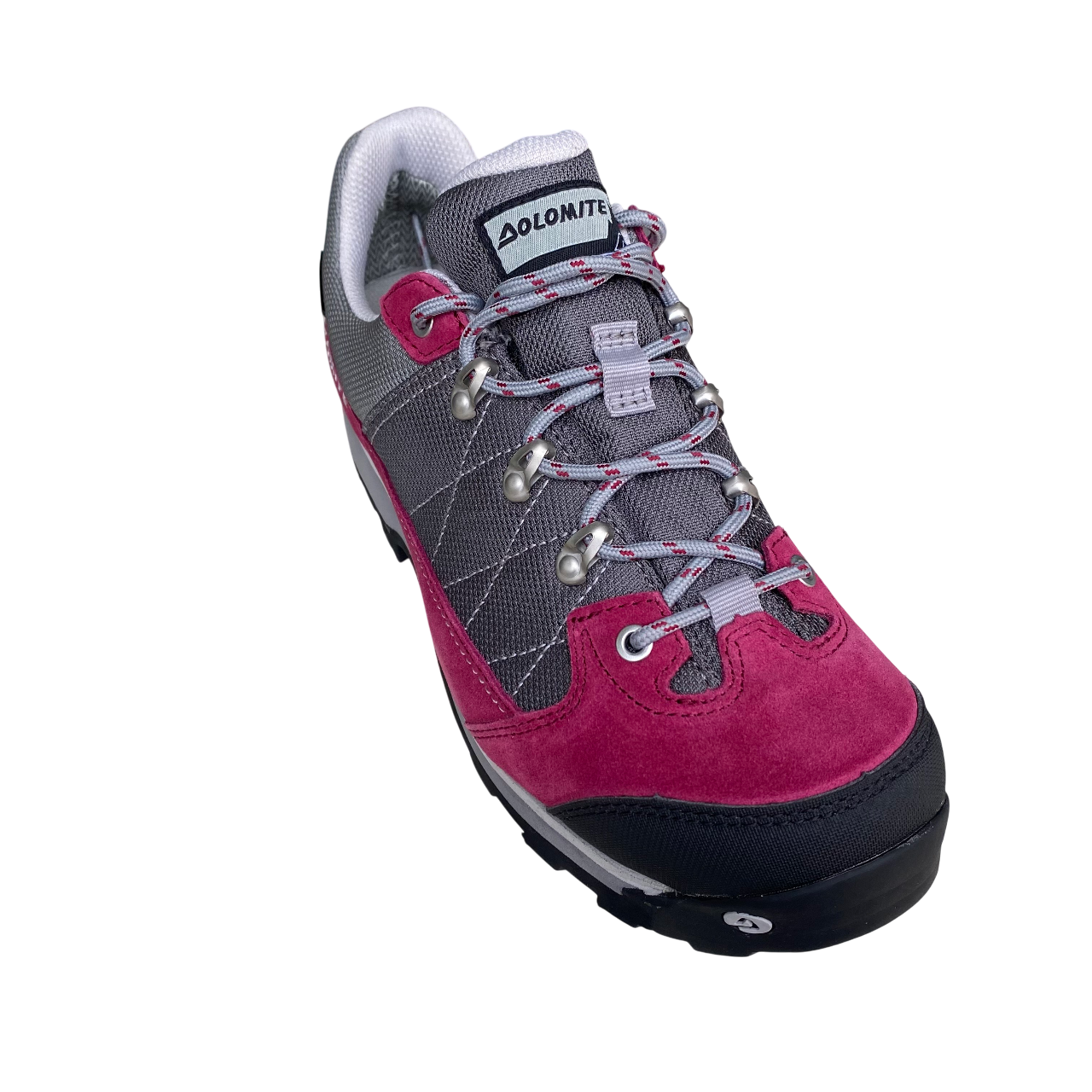 Dolomite Women's Davos Low 250519 Hiking Shoe Pink-Dark Grey