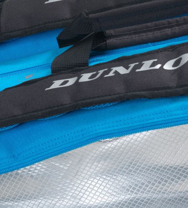 Dunlop Borsone con portaracchetta  FX Performance 8RKT Thermo 10304001 black-blue