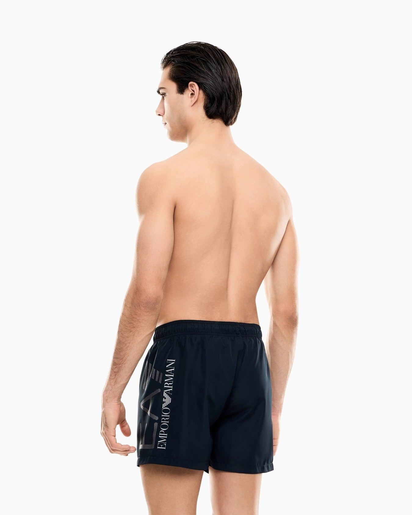 EA7 Emporio Armani Costume Boxer Logo Series Uomo Blu - 7M002001 AF14497 MB010