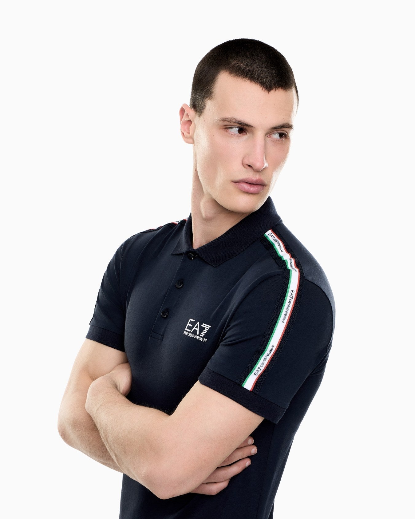 EA7 Emporio Armani Polo Uomo Blu Italian Spirit 7M001862 AF12503 UB102