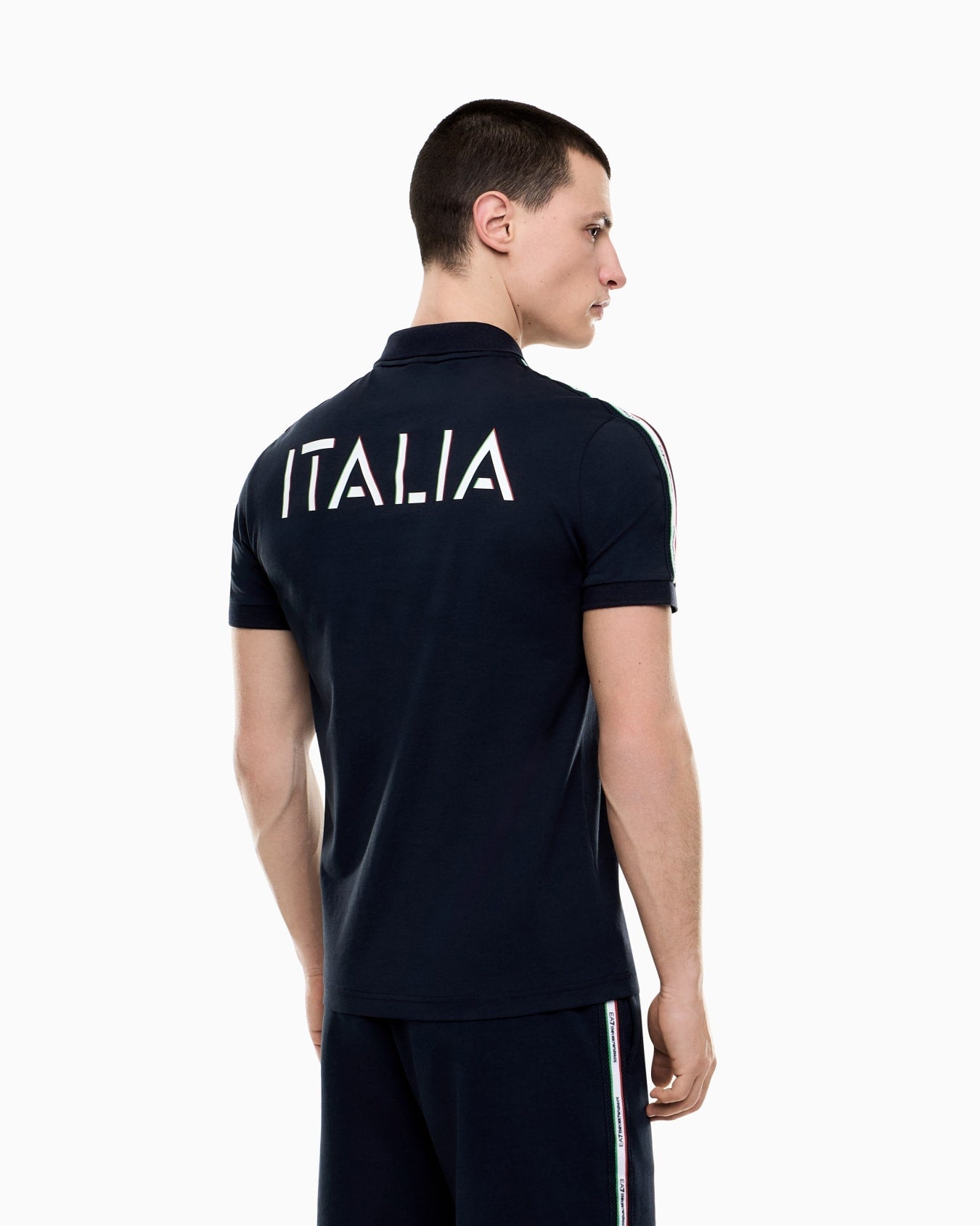 EA7 Emporio Armani Polo Uomo Blu Italian Spirit 7M001862 AF12503 UB102
