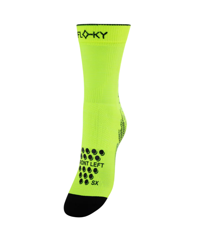 Floky S-Mash 2.0 yellow padel tennis socks