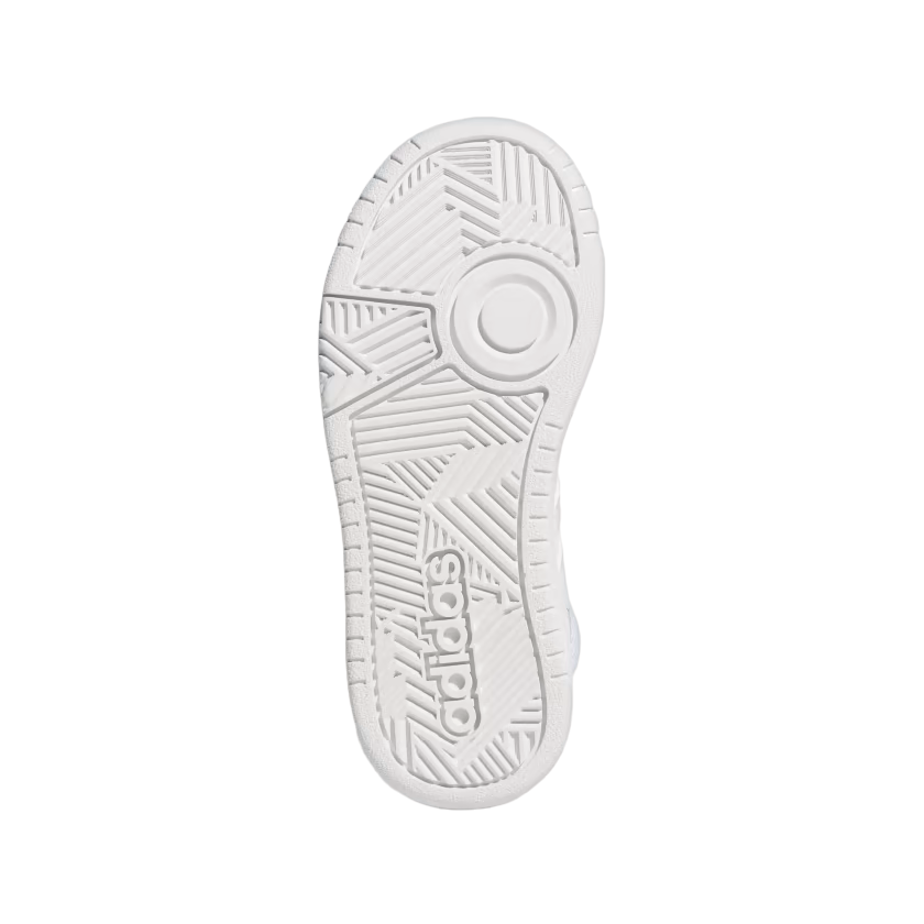 Adidas Hoops Mid 3.0 GW0401 boys' sneakers white grey