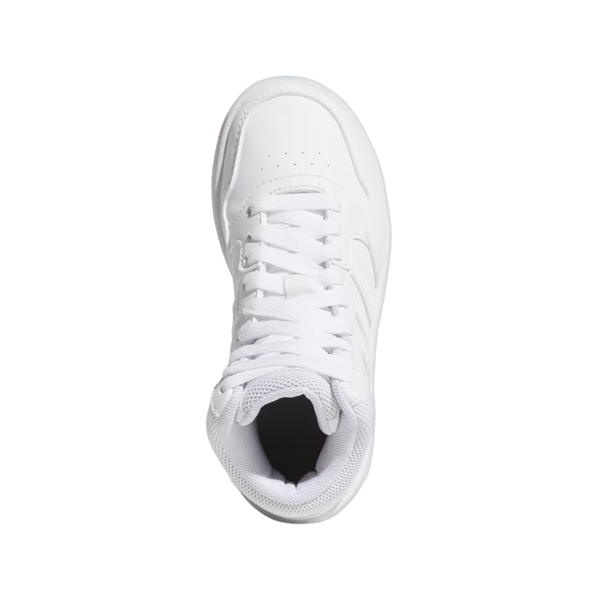 Adidas Hoops Mid 3.0 GW0401 boys' sneakers white grey