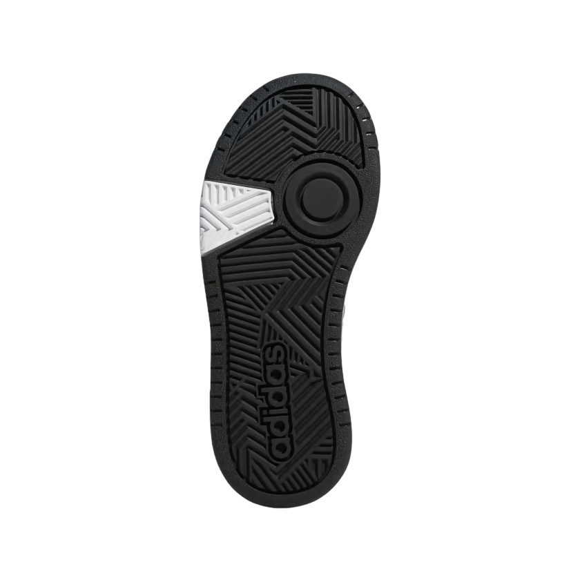 Adidas Hoops Mid 3.0 GW0402 kids' sneakers black-white
