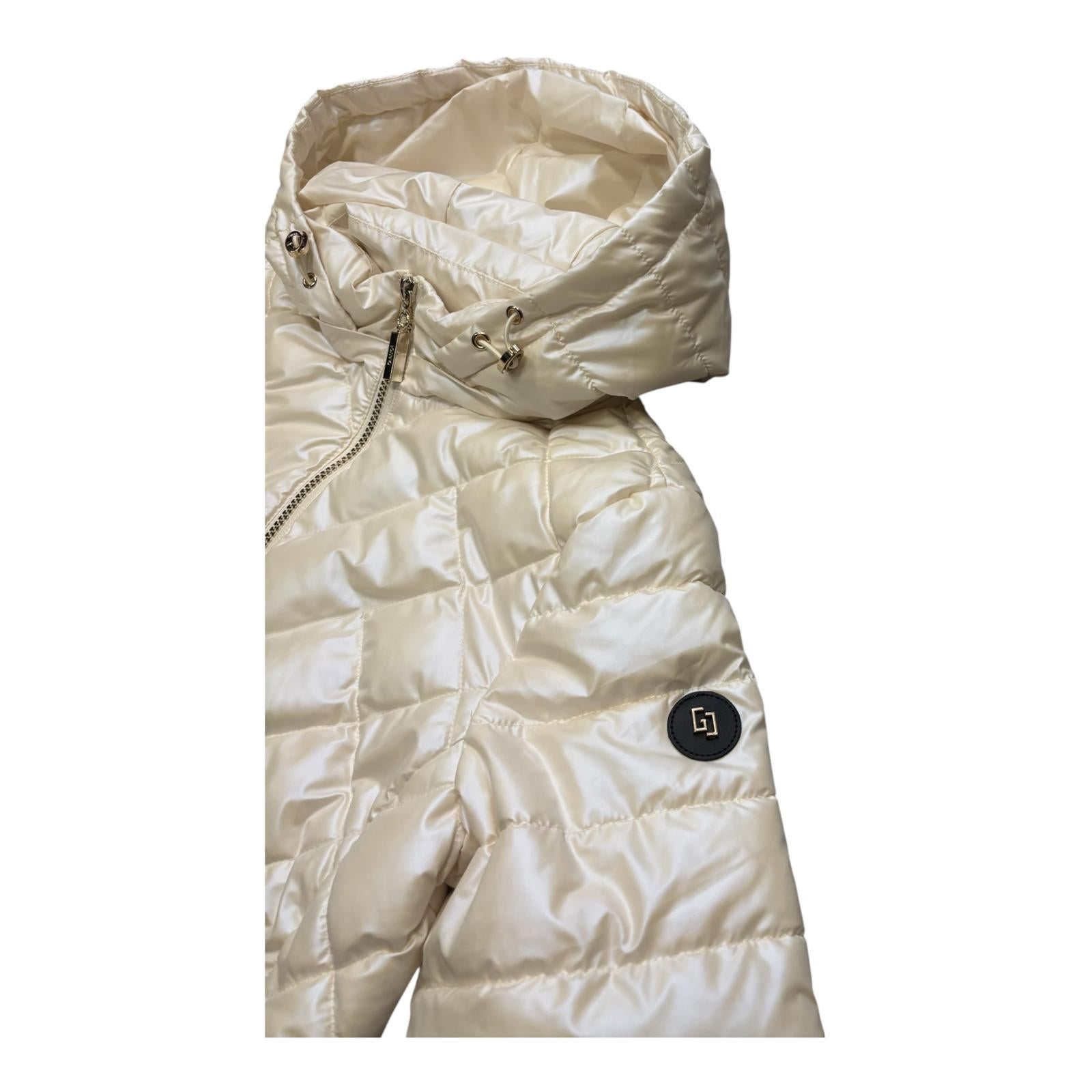 Gaudì Piumino da donna con cappuccio 611BD35001 2131 champagne