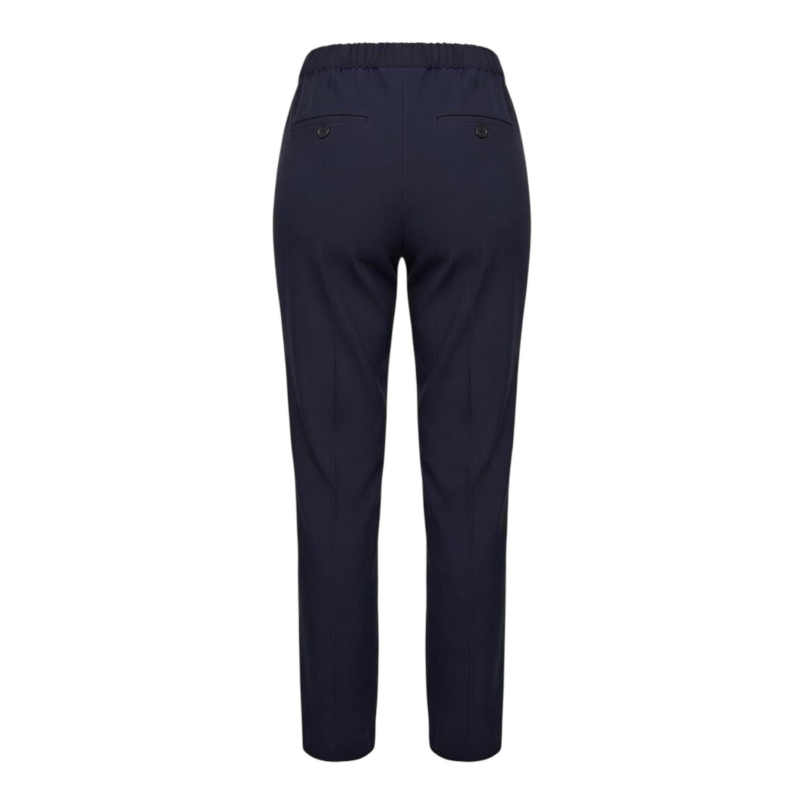 Griffai pantalone Strech da donna con coulisse DGP7932 blu