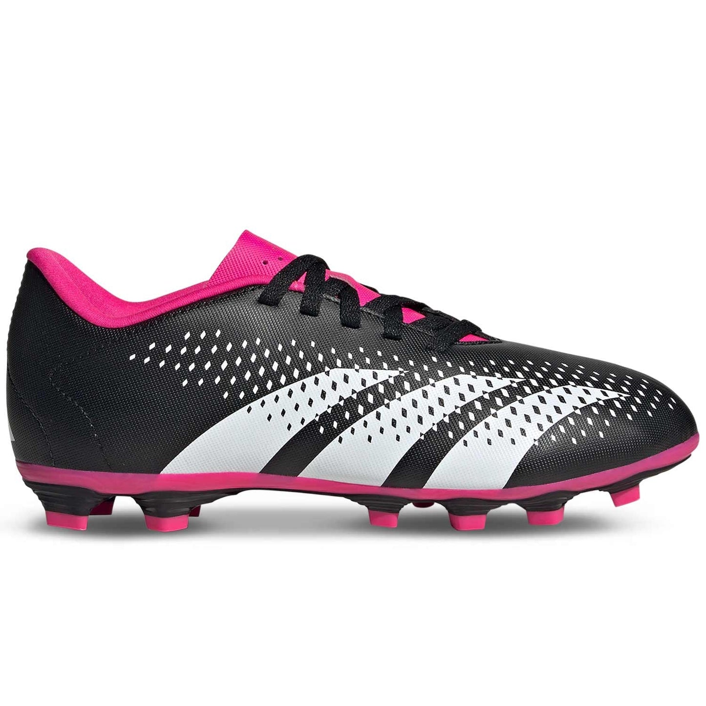 Adidas Boys' Predator Accuracy.4 FxG Soccer Cleats HQ0952 Black White Pink