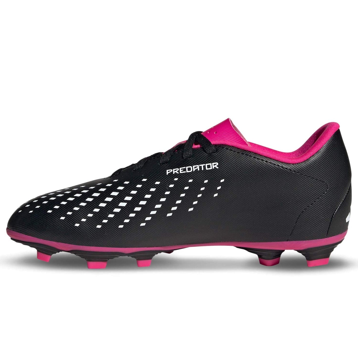 Adidas Boys' Predator Accuracy.4 FxG Soccer Cleats HQ0952 Black White Pink