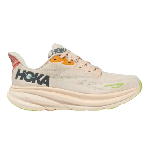 Hoka One One Clifton 9 1127896-VLS Astral Vanilla - Women's Cushioned Running Shoe