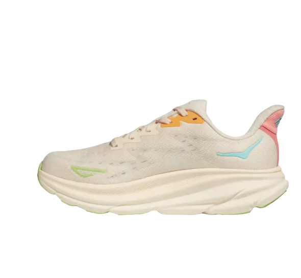 Hoka One One Clifton 9 1127896-VLS Astral Vanilla - Women's Cushioned Running Shoe