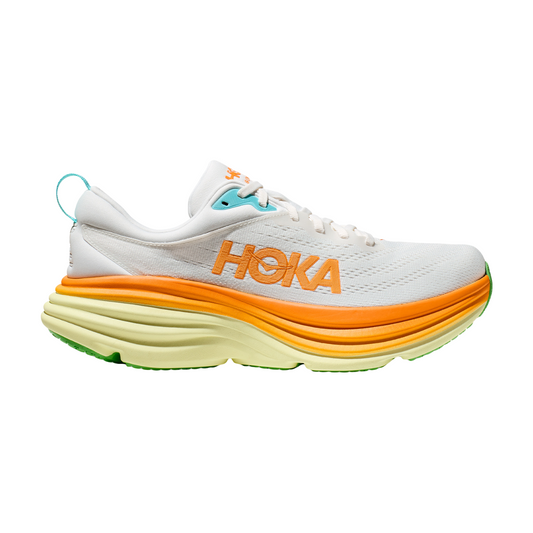 Hoka One One Bondi 8 197634062129 White Sun Men