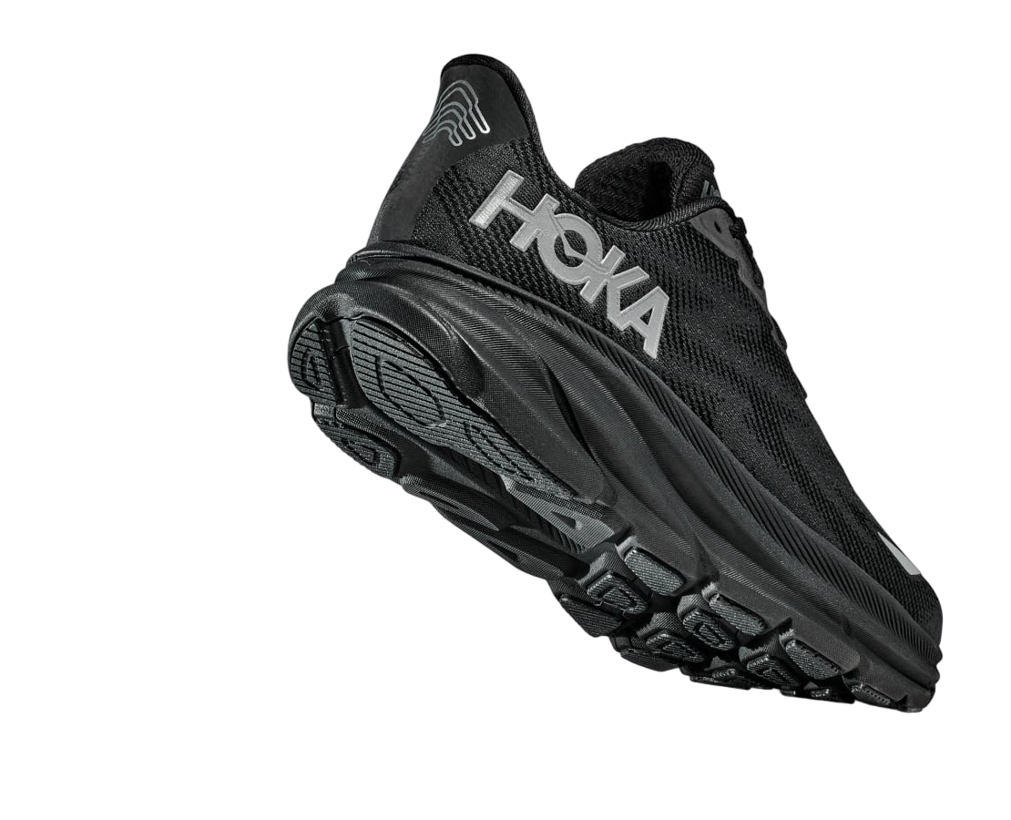 Hoka Clifton 9 GTX 1141470F/BBLC Black Men's Gore-Tex Running Shoes