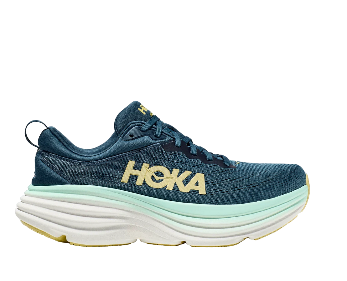 Hoka Bondi 8 Men's Maximum Cushioning Running Shoe Ocean Blue