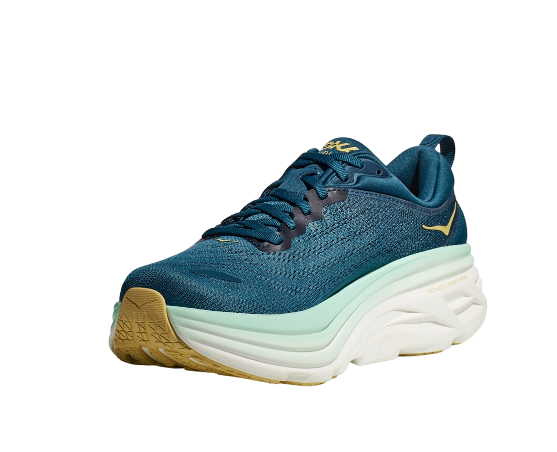 Hoka Bondi 8 Men's Maximum Cushioning Running Shoe Ocean Blue