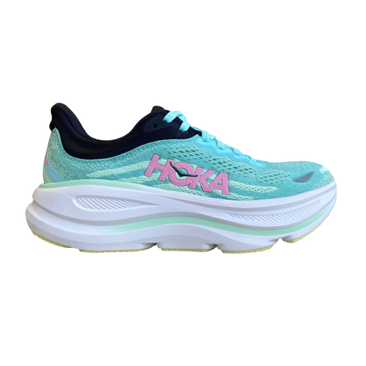 Hoka One One Women's Bondi 9 Running Shoe 1162012-BTF Fluorescent Mint