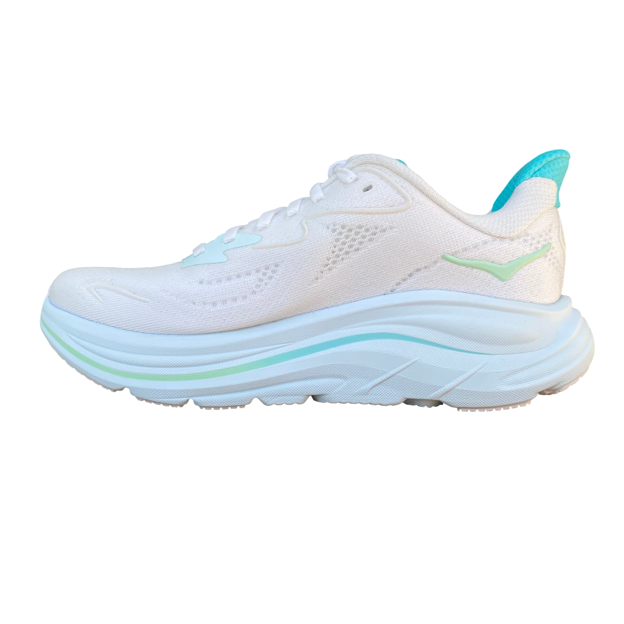 Hoka One One Scarpa Running Donna Bianco Cielo Clifton 10 - 1162031-WTCL