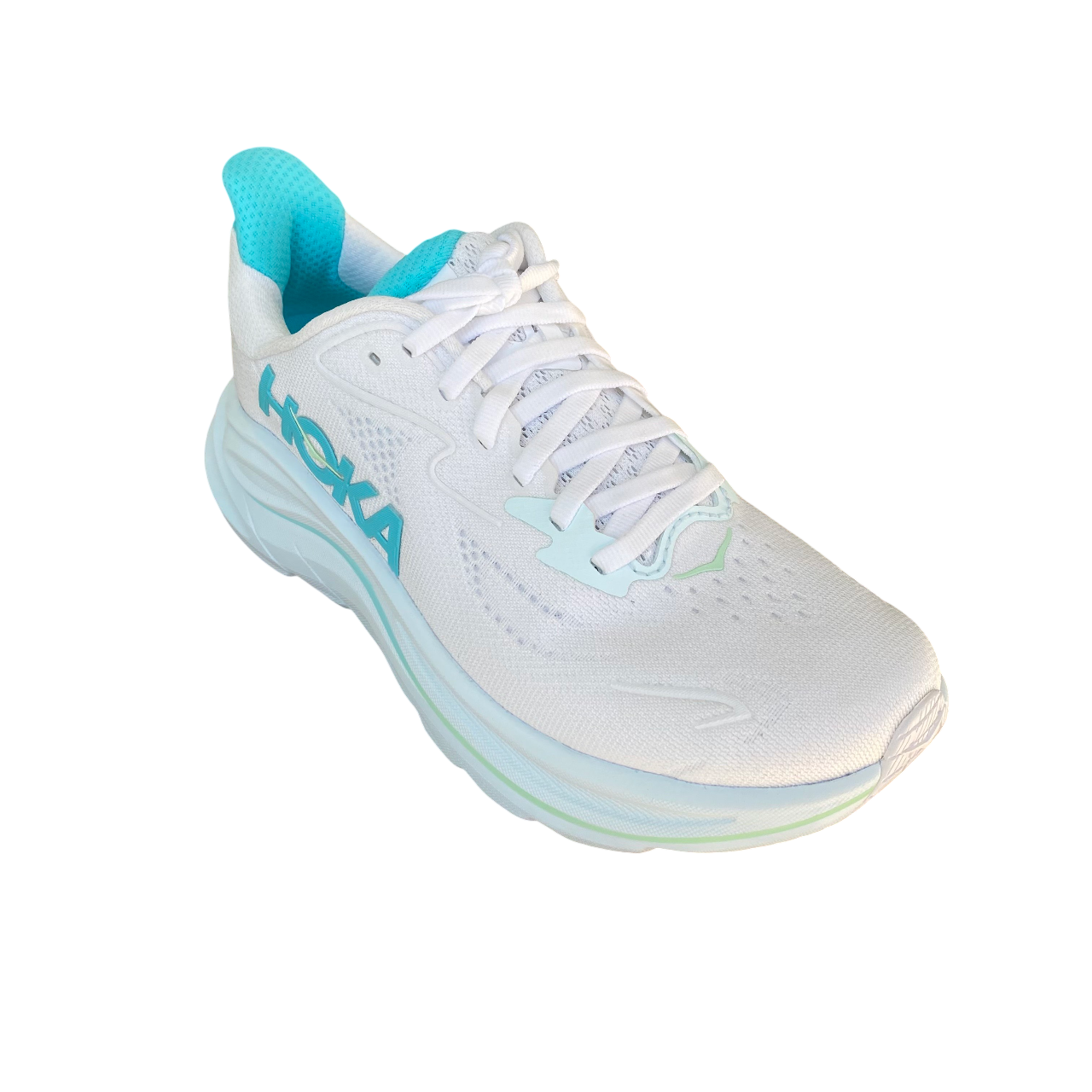 Hoka One One Scarpa Running Donna Bianco Cielo Clifton 10 - 1162031-WTCL