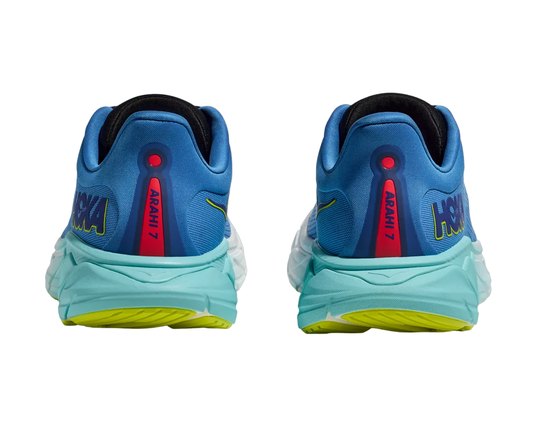 Hoka One One Arahi 7 Men's Stability Running Shoes 1147850 Blue Cherry