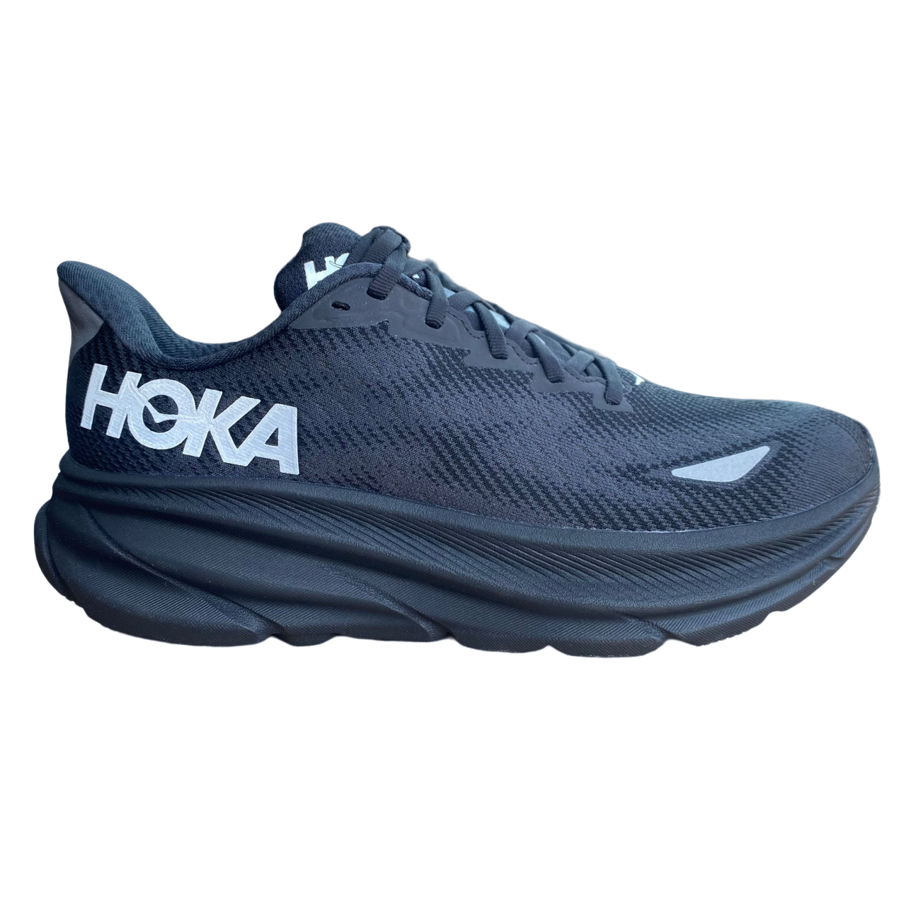 Hoka Clifton 9 GTX Men's Running Shoes Gore-Tex Waterproof Black 1141470-BBLC