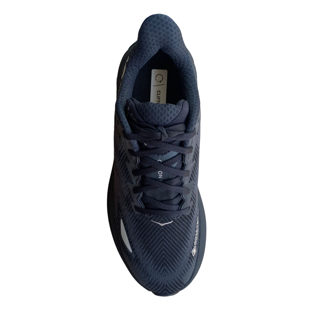 Hoka Clifton 9 GTX Men's Running Shoes Gore-Tex Waterproof Black 1141470-BBLC