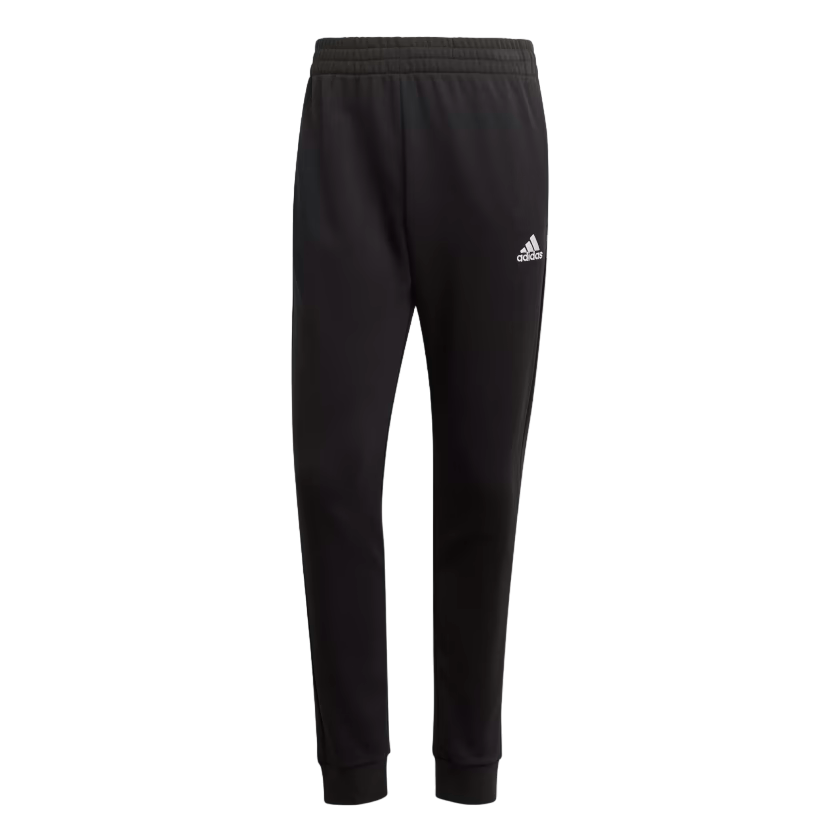 Adidas Men's Basic 3-Stripes French Terry Fleece Tracksuit IC6748 Grey-Black