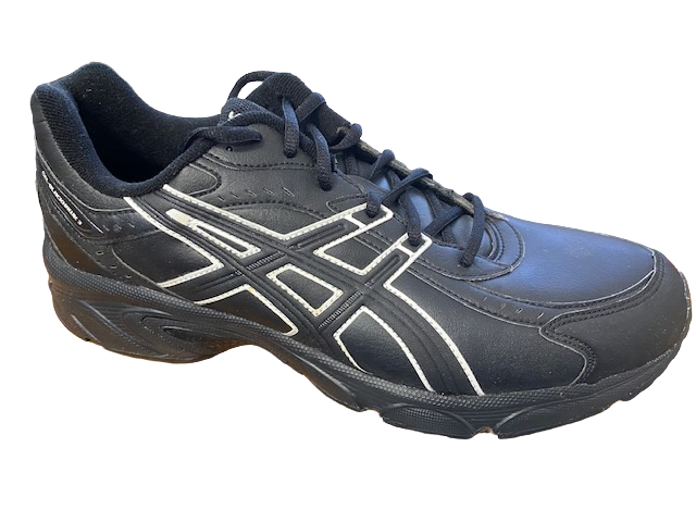 Asics Gel Blackhawk 3 T9D2Y 9090 black leather walking shoe