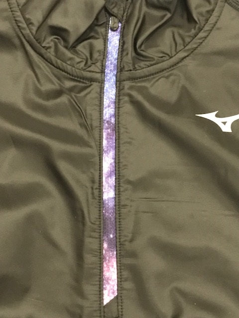 Mizuno Men's Active Hybrid Dry Ls Hz J2GC1525 09 black Half-Zip Running Top