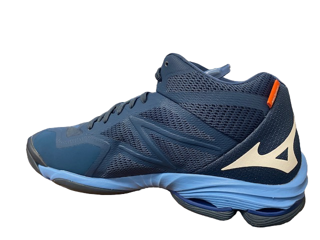 Mizuno Men's Volleyball Shoe Wave Lightning Z7 Mid V1GA225021 blue-white