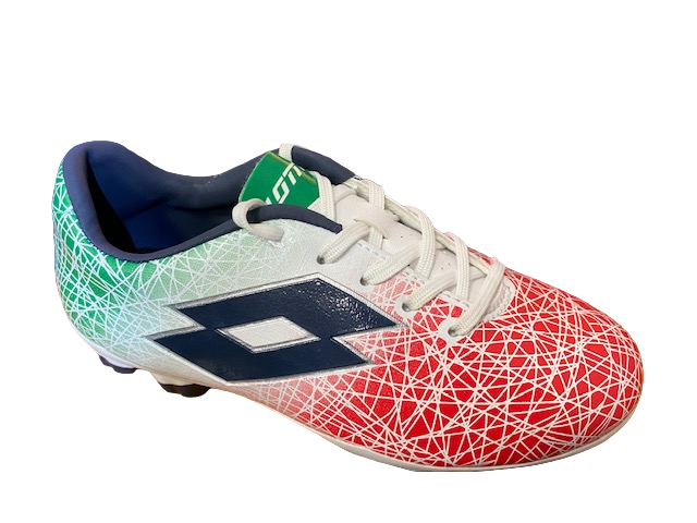 Boy's Tricolor Football Boot LZG VIII 700 FGT S7163 white-blu avi