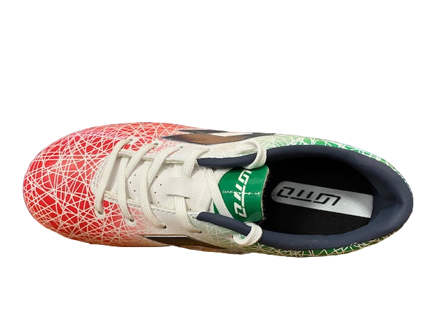 Boy's Tricolor Football Boot LZG VIII 700 FGT S7163 white-blu avi