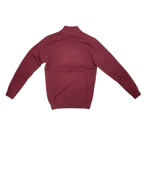 Trez maglia da uomo collo alto Mill-VN M45835 171 bordeaux