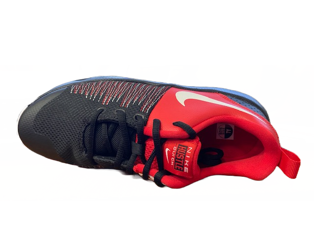 Nike Team Hustle Quick 922680 002 Boys' Basketball Shoe Red Black