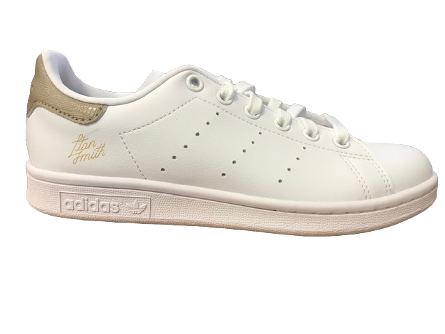 Adidas Originals Women's Stan Smith W Low Top Sneakers GV7584 Primegreen cloud white-hemp-gold metallic
