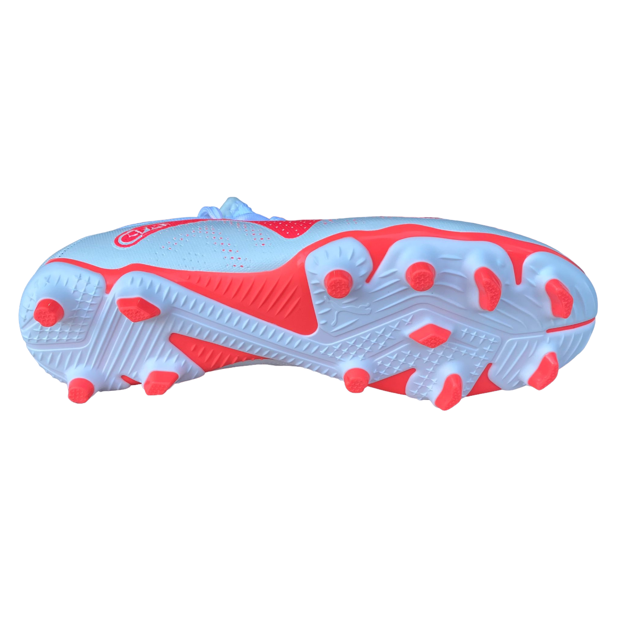 Puma Boy's Football Boot Future Play FG/AG 107388 01 white-orchid