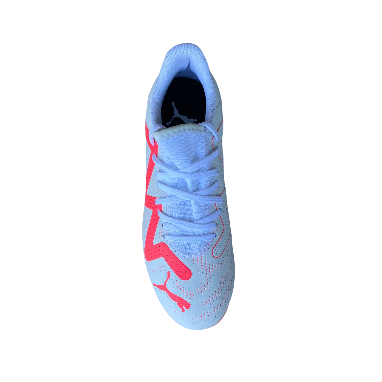Puma Boy's Football Boot Future Play FG/AG 107388 01 white-orchid