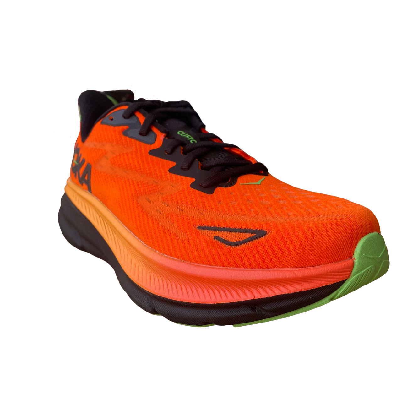 Hoka One One Men's Clifton 9 Running Shoe 1127895/FVOR Red-Orange