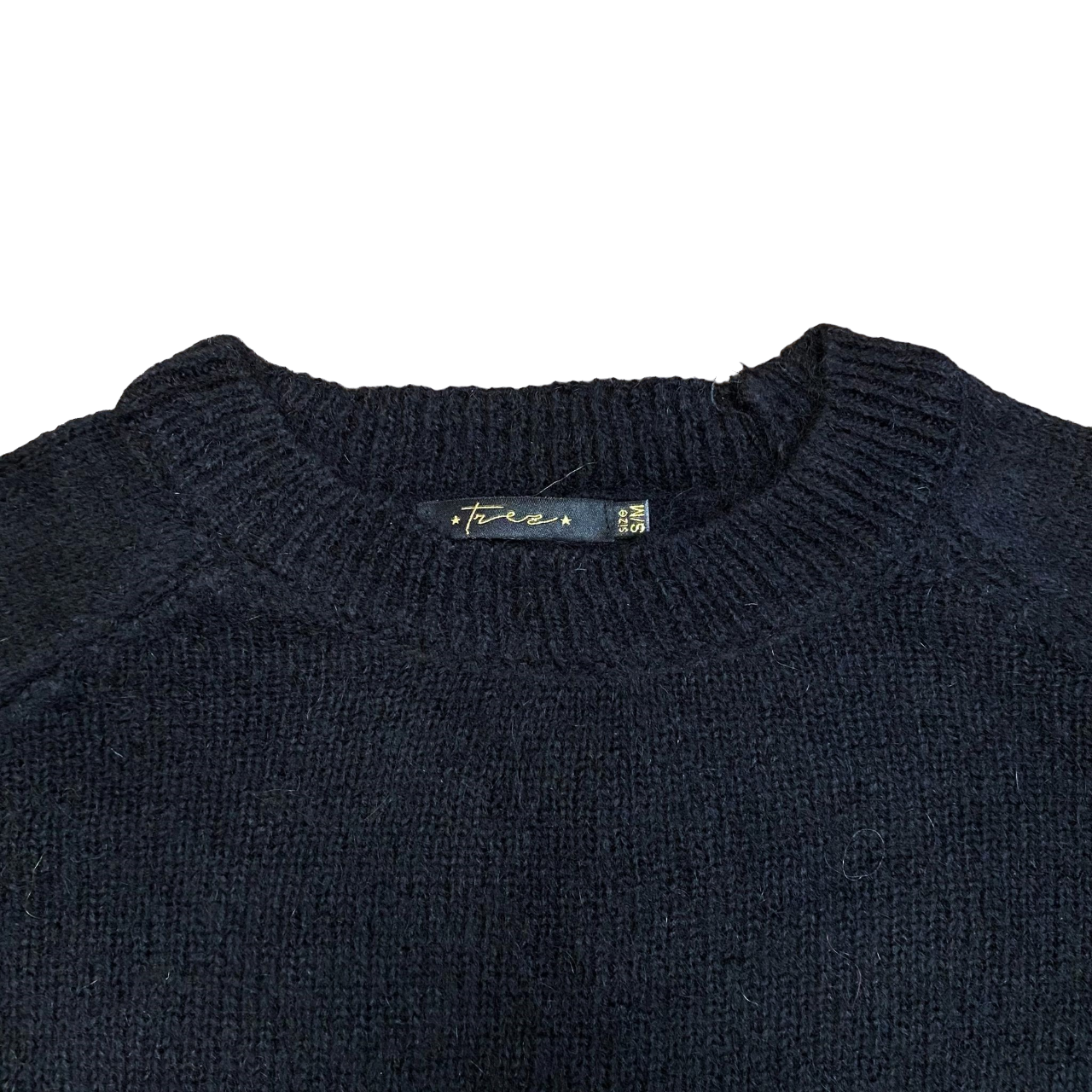 Trez maglia da donna manica lunga Mila M47199-279 nero